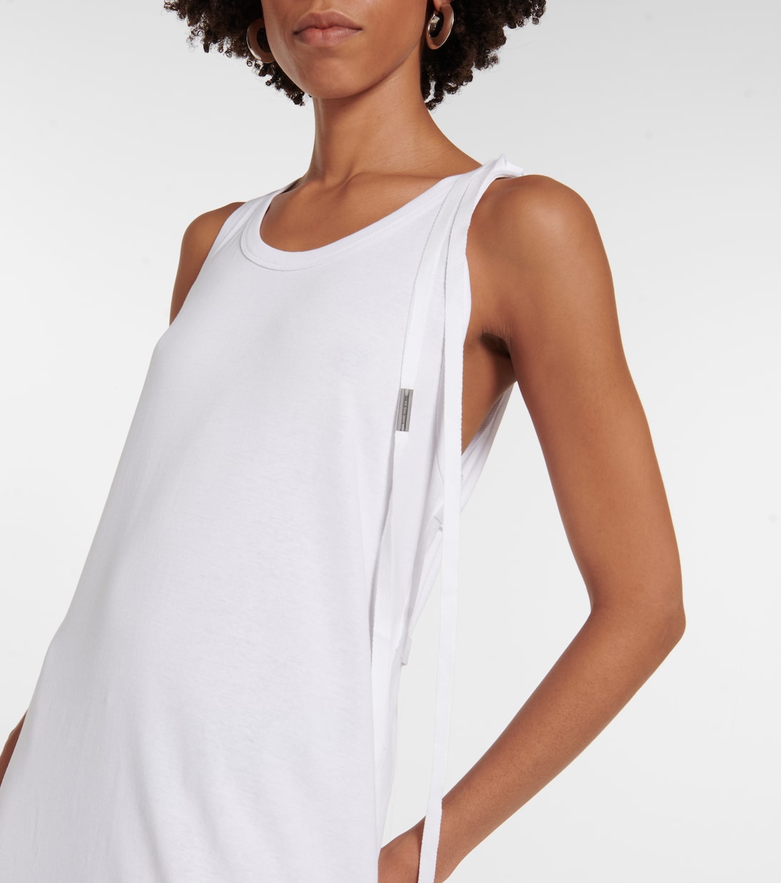 Fernande flared cotton gown | Ann Demeulemeester