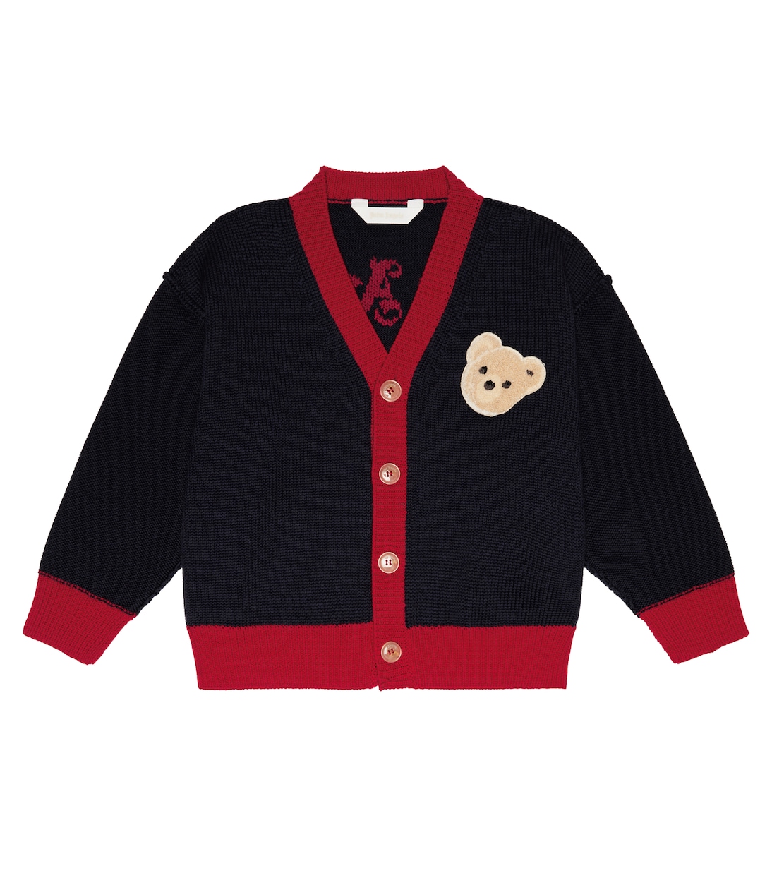 Cardigan aus Wolle | Palm Angels Kids