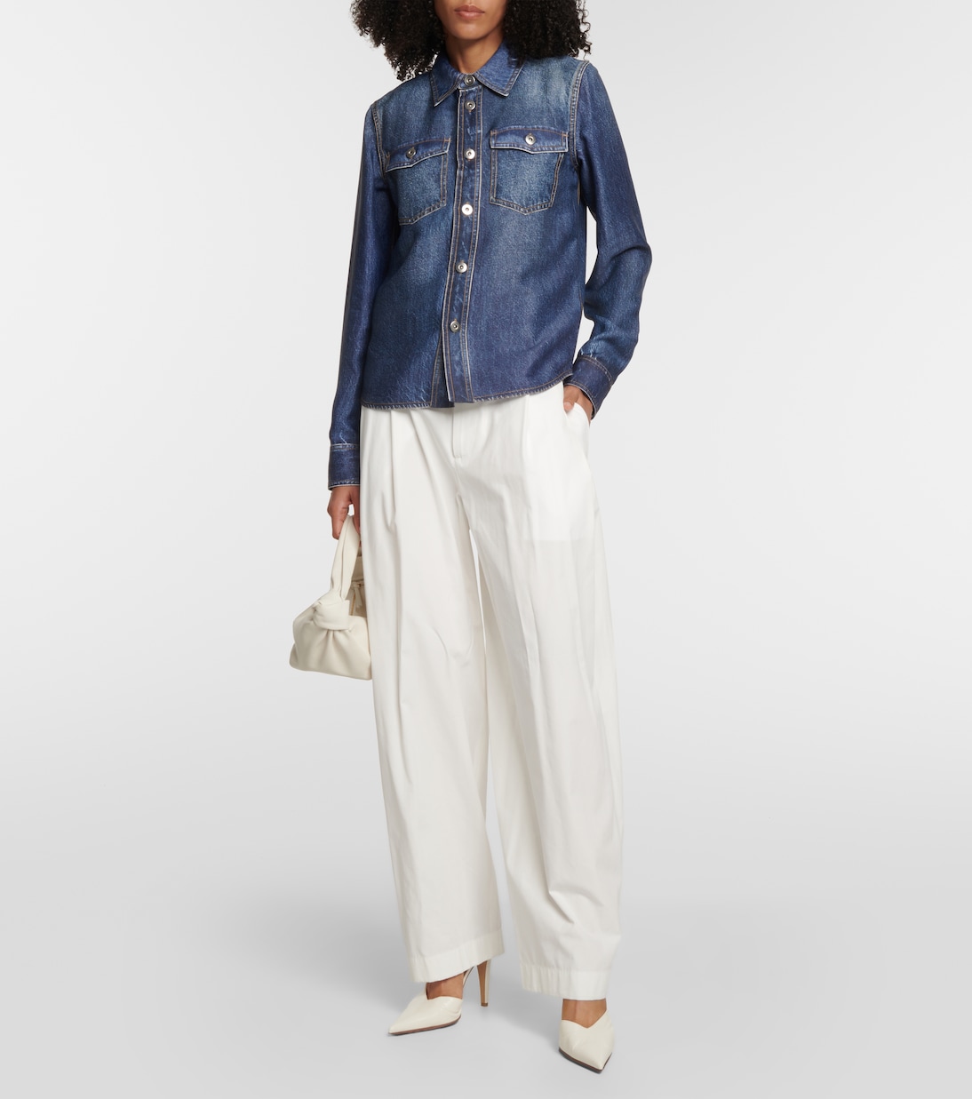 Camisa Estampada de Bottega Veneta para Jóvenes Modernos