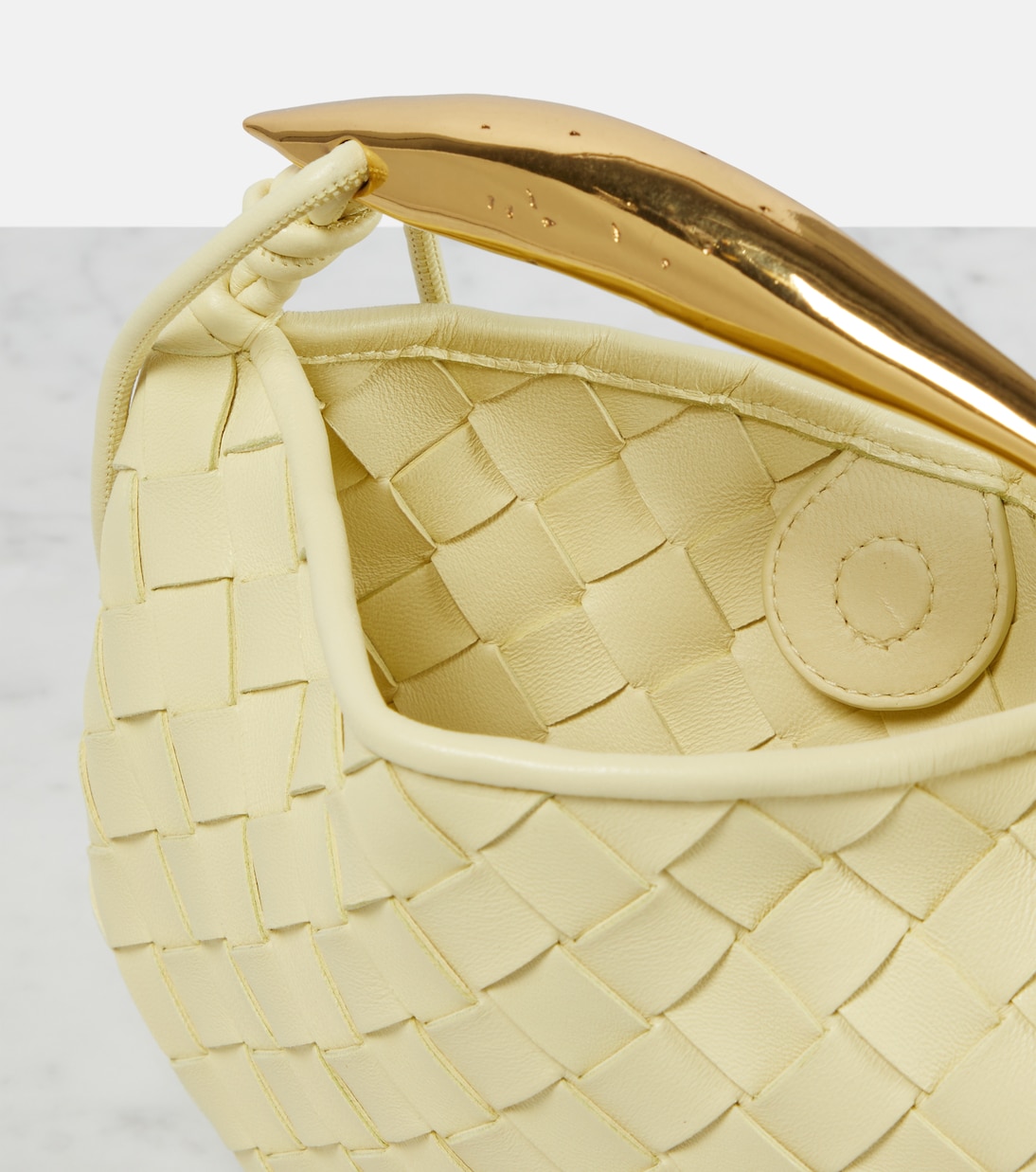 Borsa a spalla Sardine Baby in pelle Intrecciato  | Bottega Veneta
