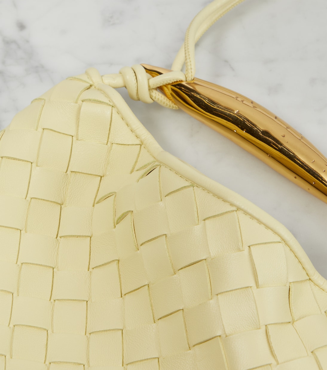 Borsa a spalla Sardine Baby in pelle Intrecciato  | Bottega Veneta
