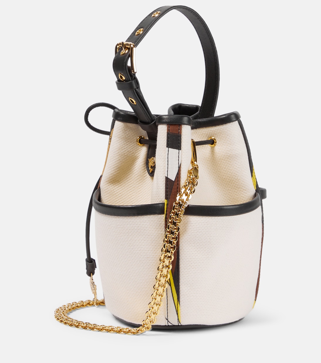 Bucket-Bag aus Baumwoll-Canvas | Pucci