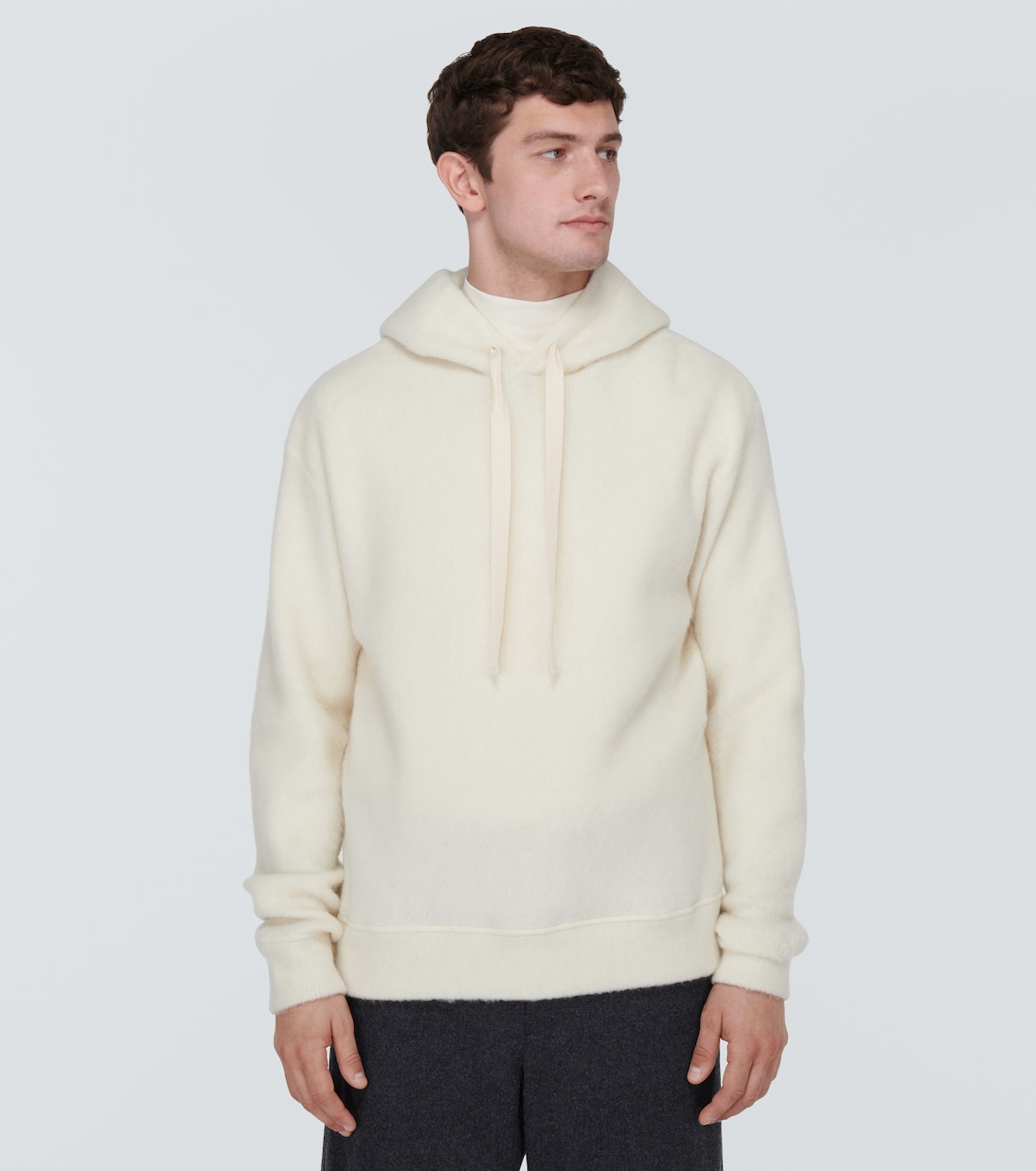 Alpaca and wool hoodie | Jil Sander