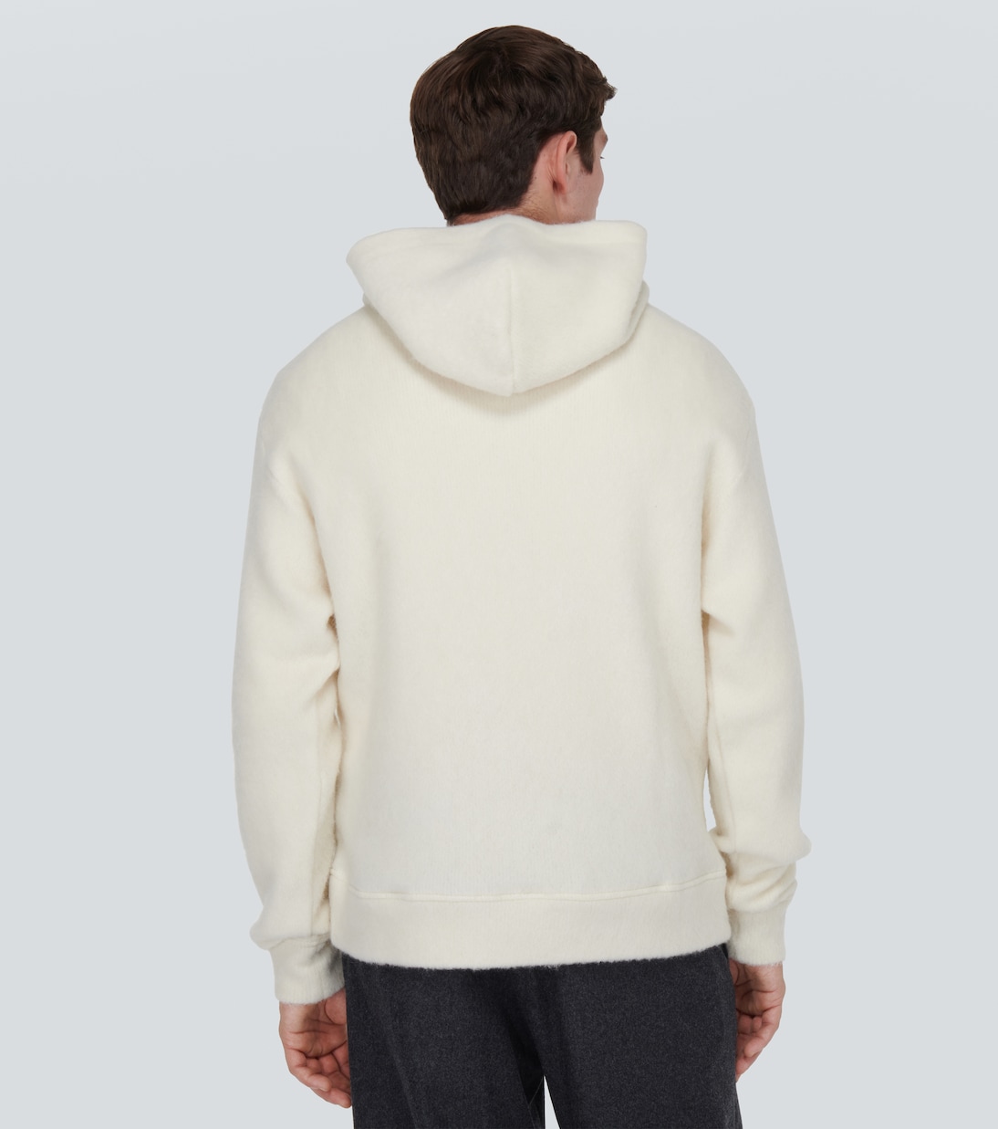 Alpaca and wool hoodie | Jil Sander
