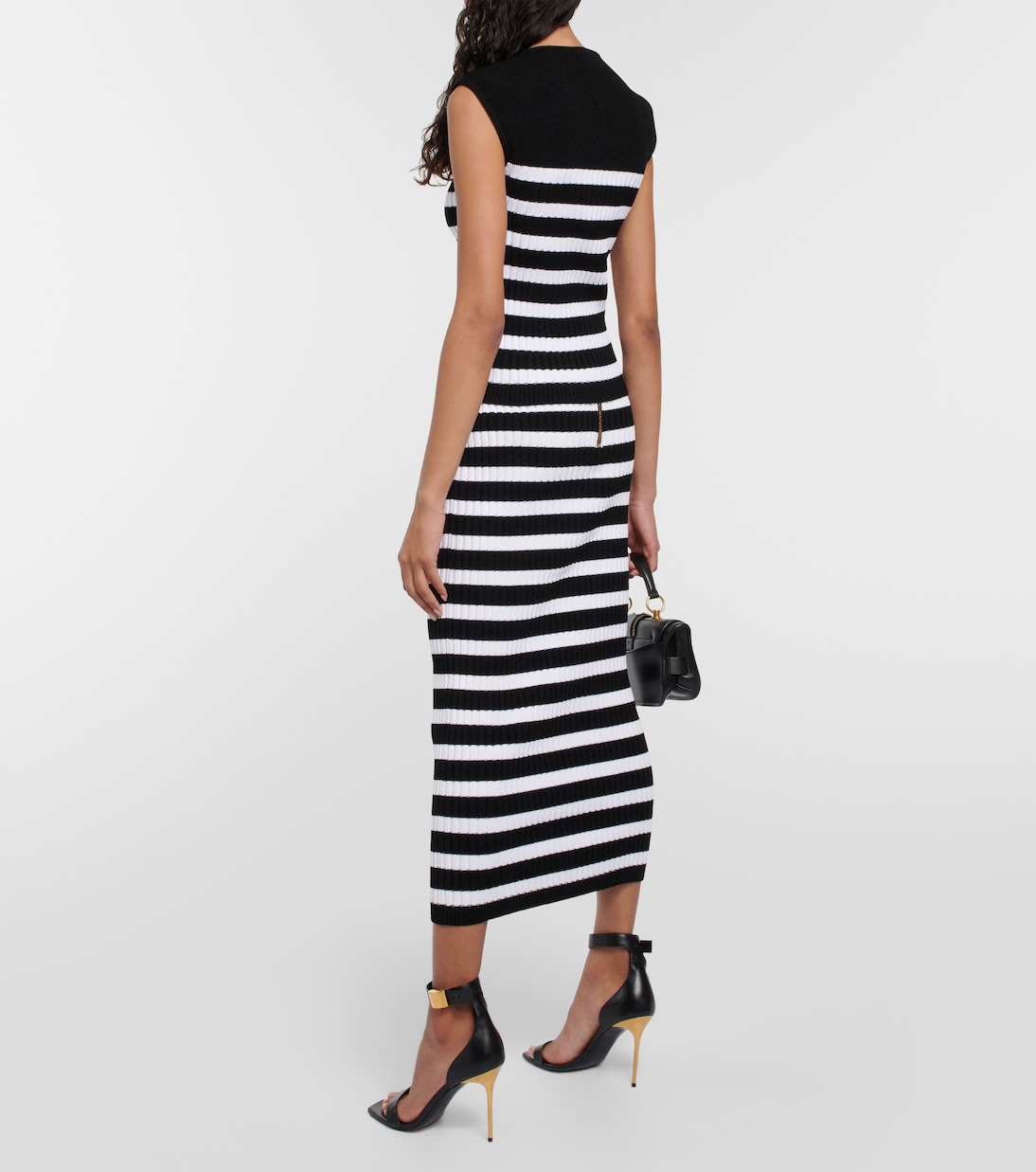 Top acanalado a rayas | Balmain