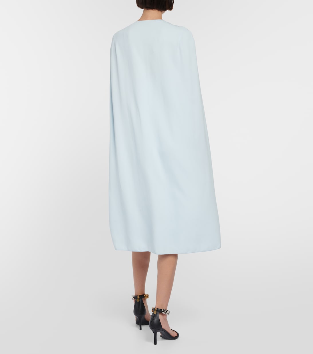 Cape cady midi dress | Stella McCartney