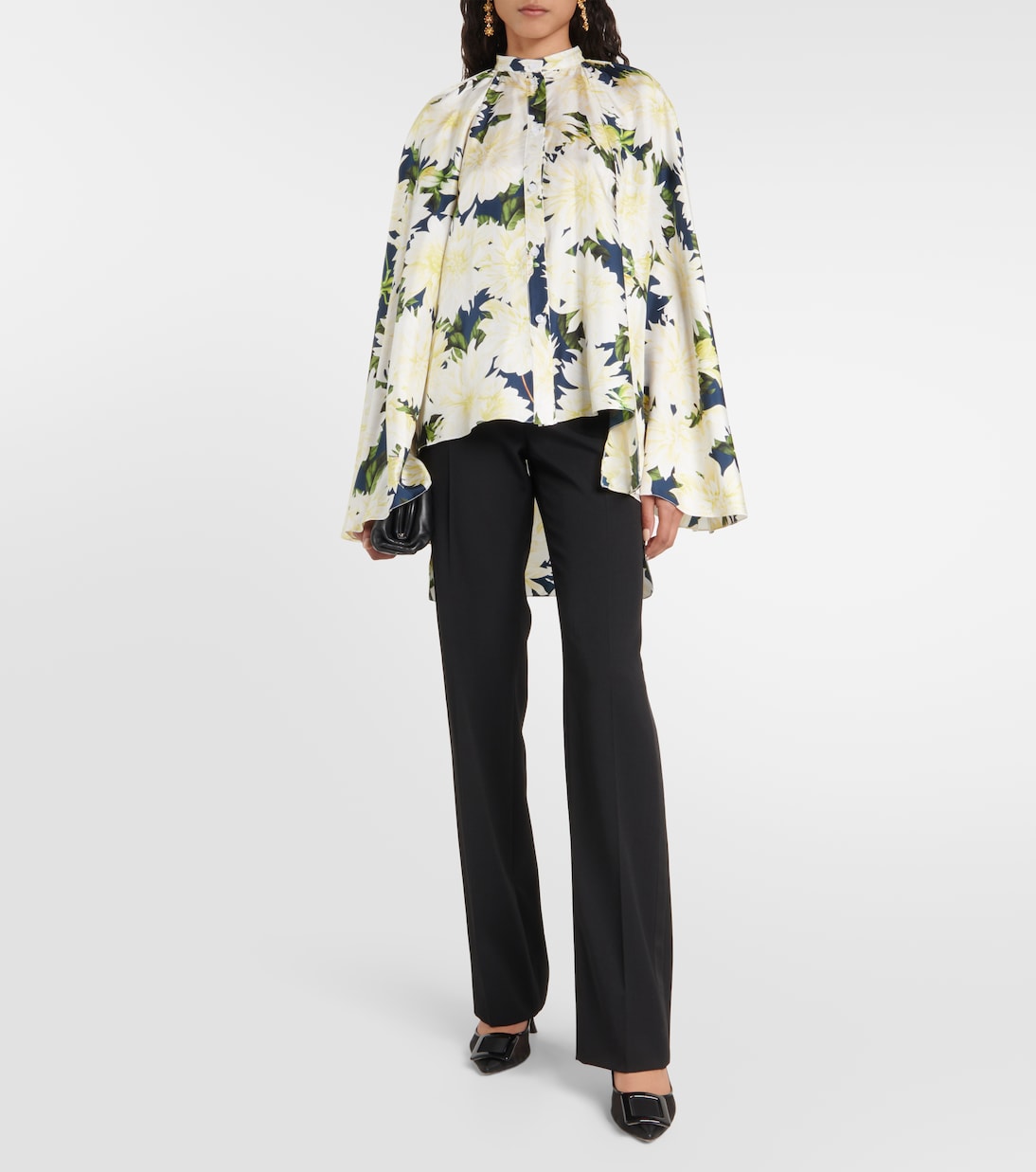 Bluse aus Seide | Oscar de la Renta