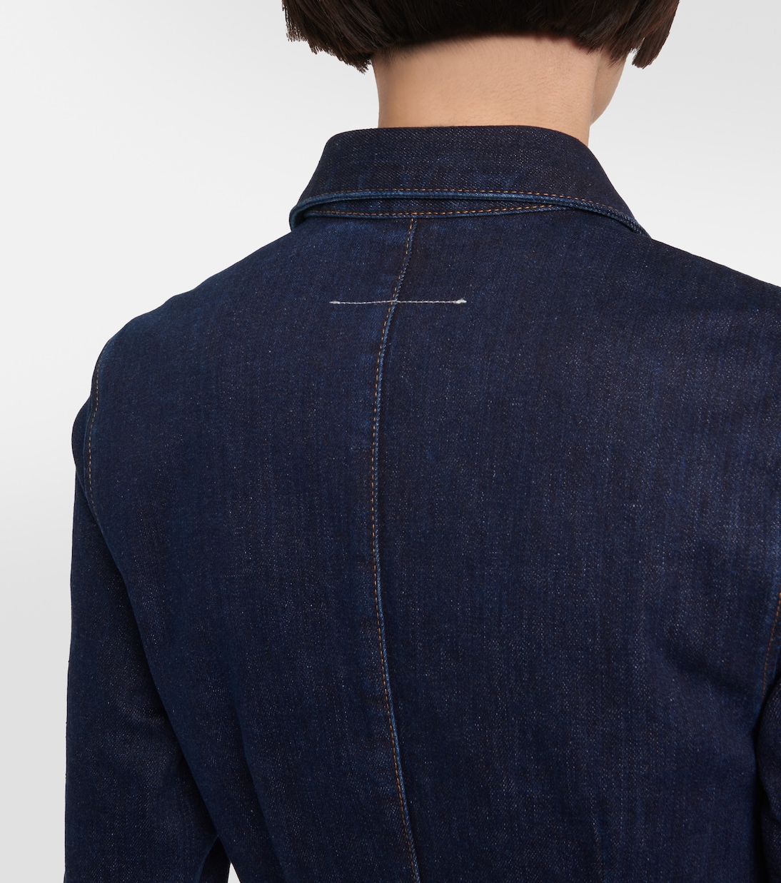 Belted denim shirt dress | MM6 Maison Margiela