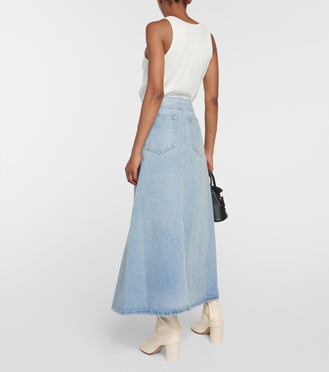 Denim maxi skirt | MM6 Maison Margiela