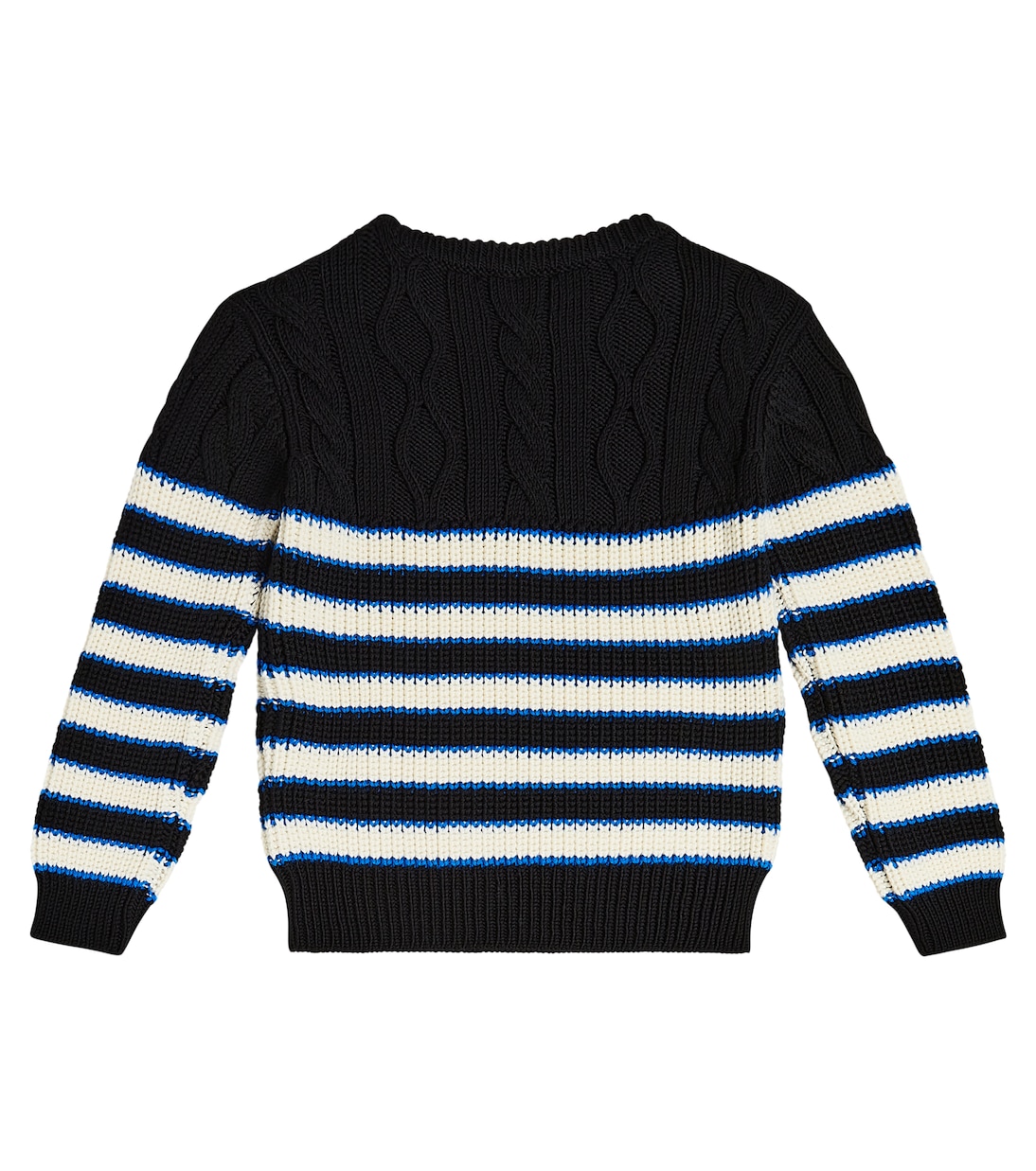 Pullover in lana a righe | Balmain Kids