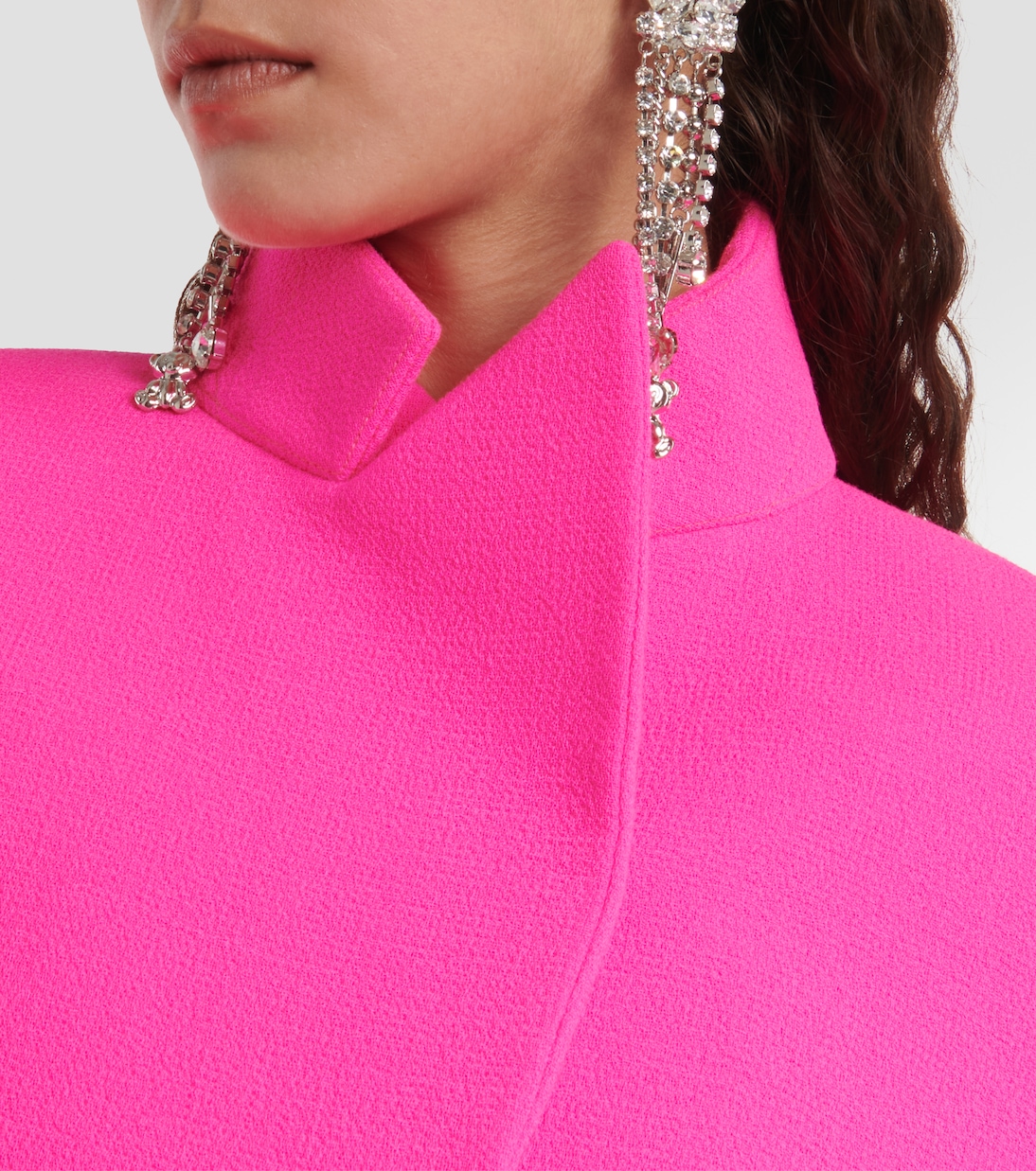 Cropped wool jacket  | Alexandre Vauthier