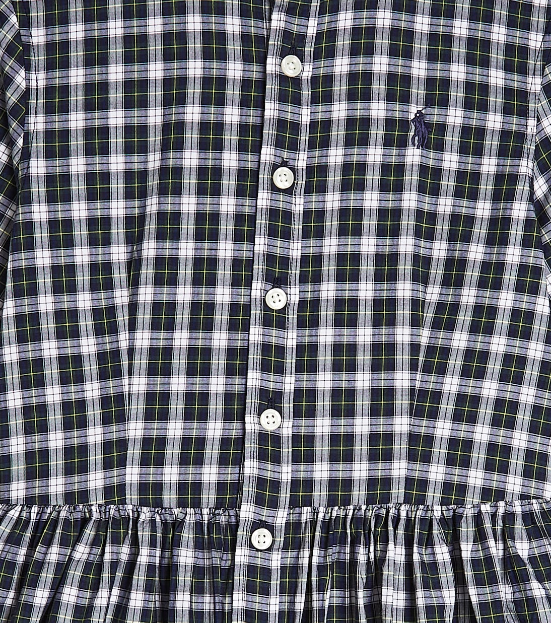 Abito chemisier in cotone a quadri | Polo Ralph Lauren Kids