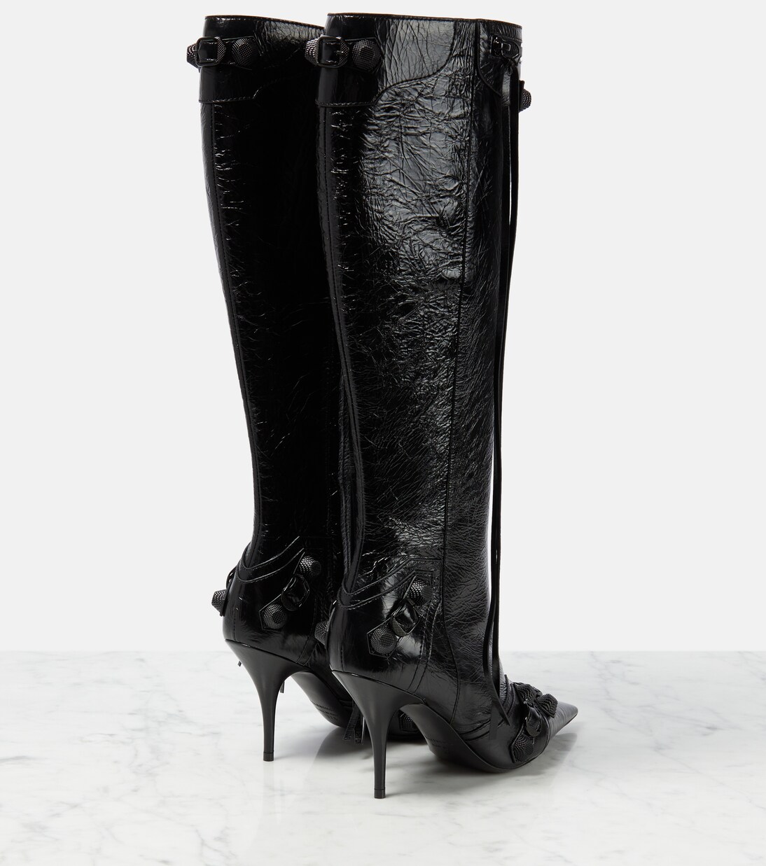 Balenciaga snakeskin boots outlet