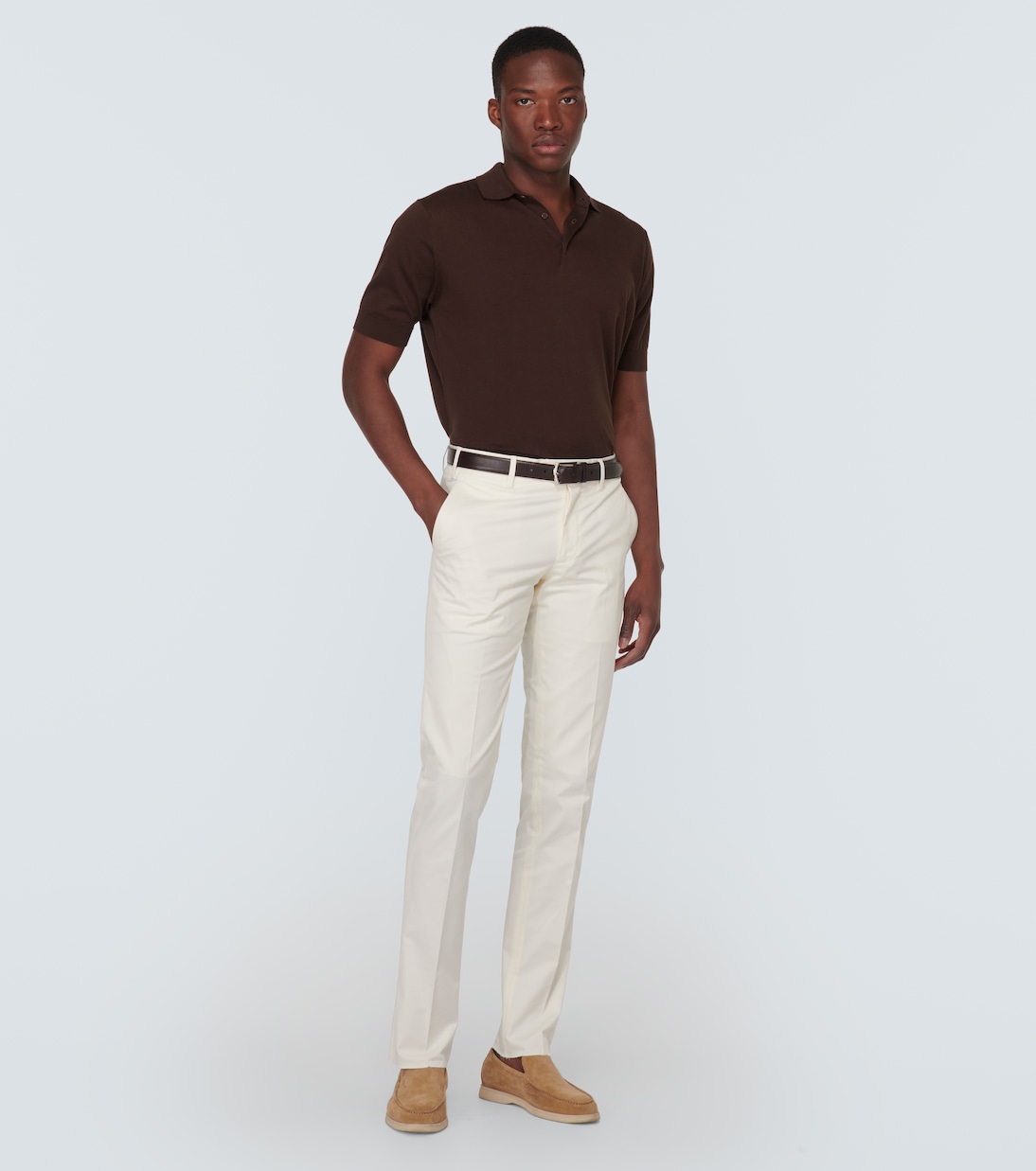 Pantalones chinos de algodón | Lardini