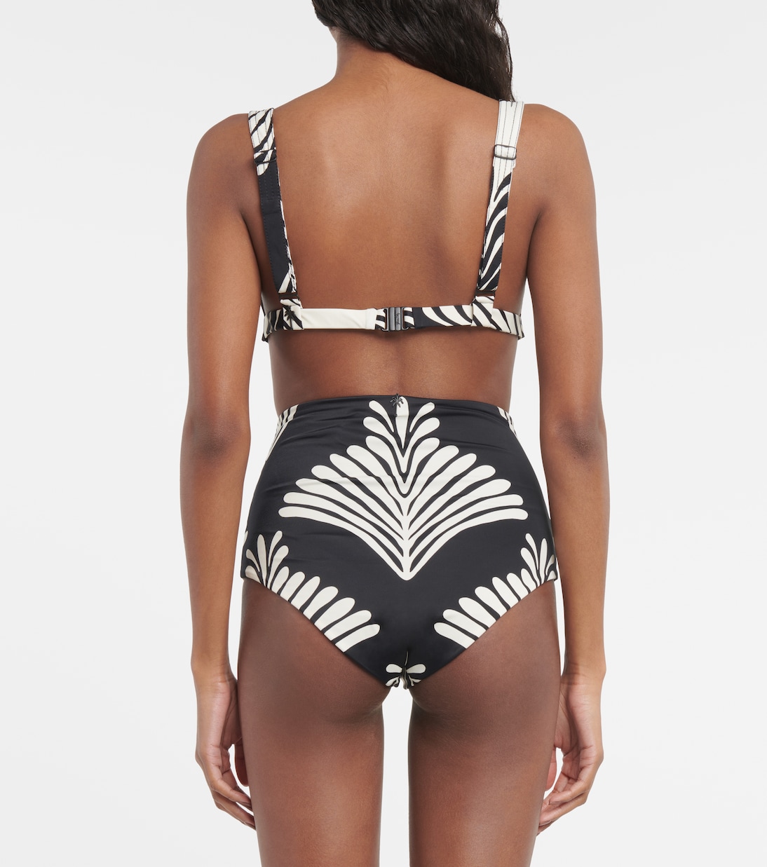 Top de bikini estampado | Johanna Ortiz