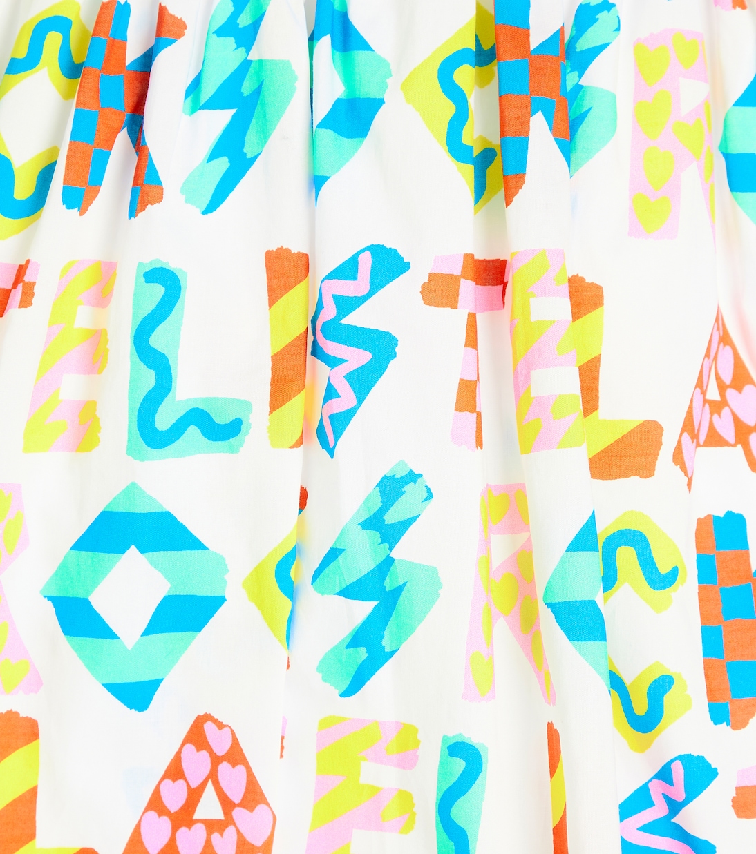 Abito in cotone con stampa | Stella McCartney Kids