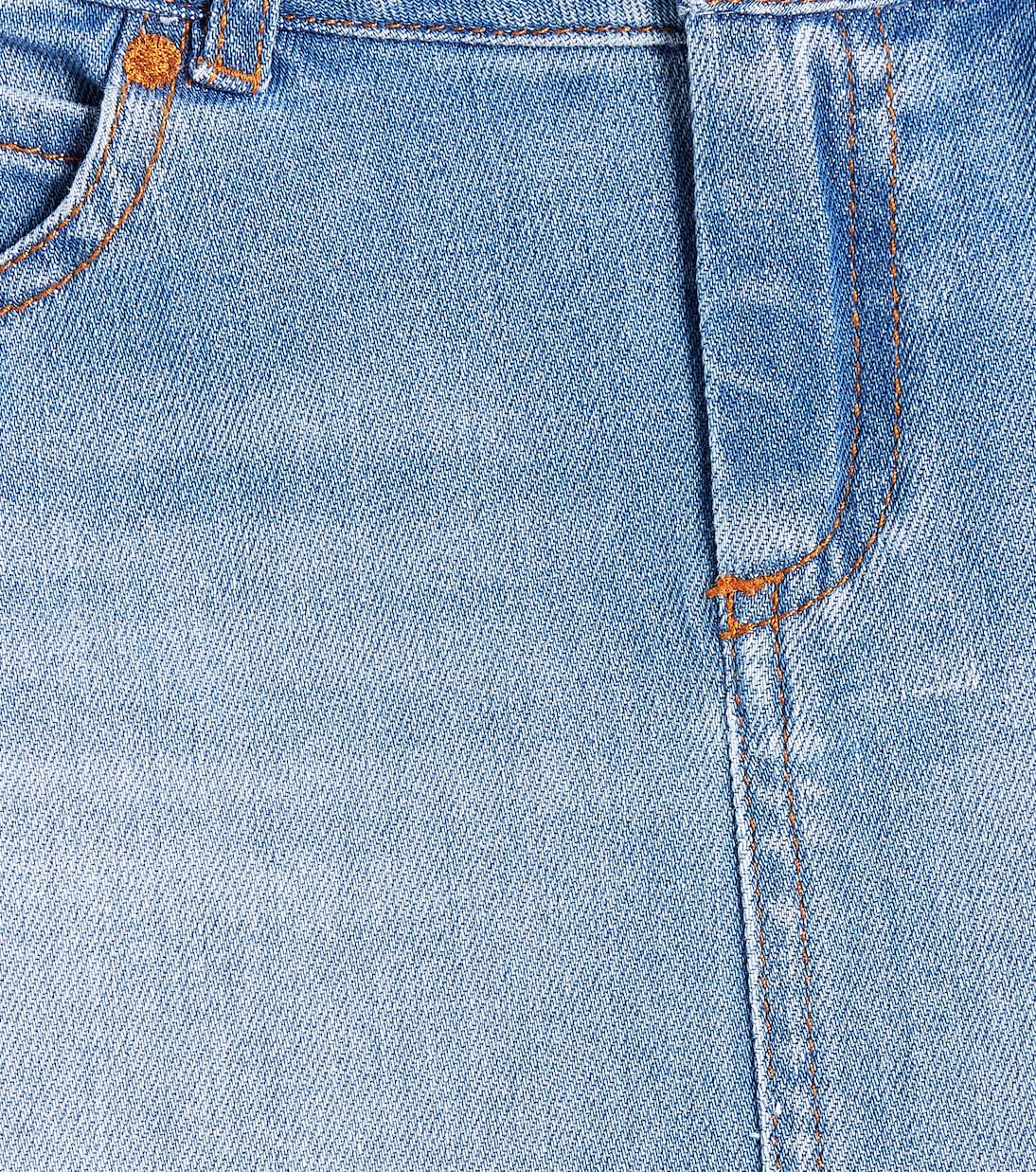 Falda de denim con encaje | Chloé Kids
