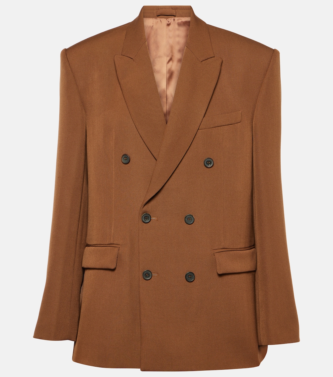 Blazer doppiopetto in lana | Wardrobe.NYC