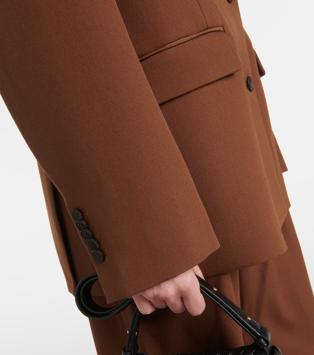 Blazer doppiopetto in lana | Wardrobe.NYC