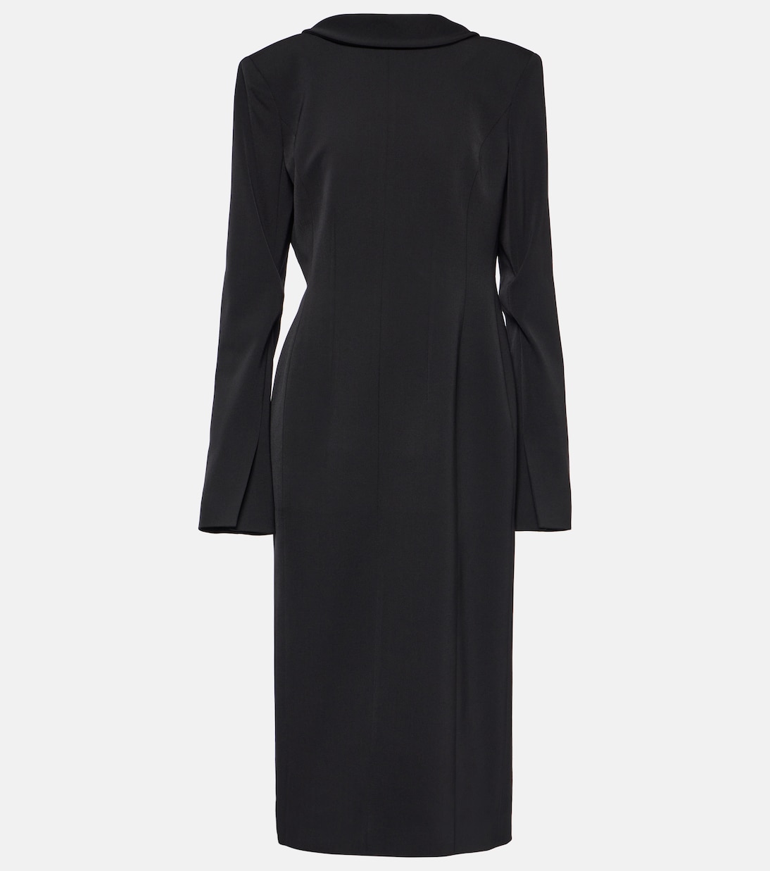 Vestido midi Dadress de cuello alto | Acne Studios