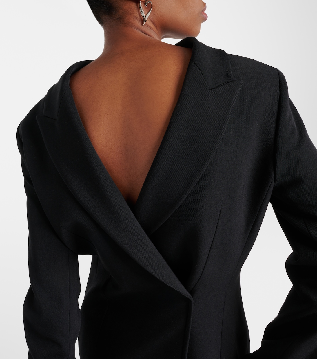 Vestido midi Dadress de cuello alto | Acne Studios