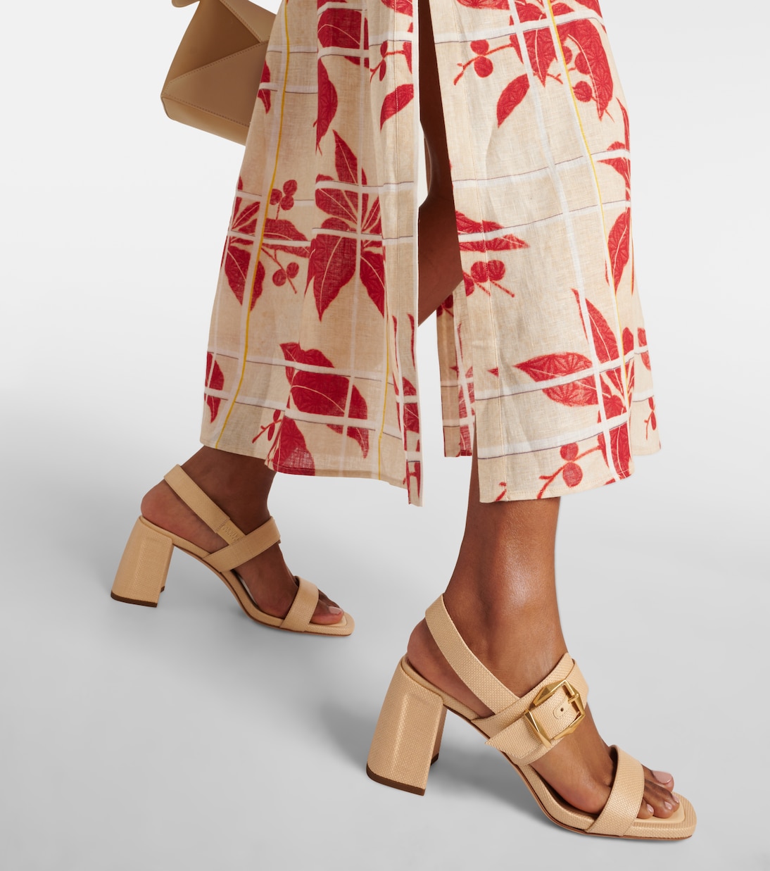 Sandali Hawke 70 in canvas | Jimmy Choo