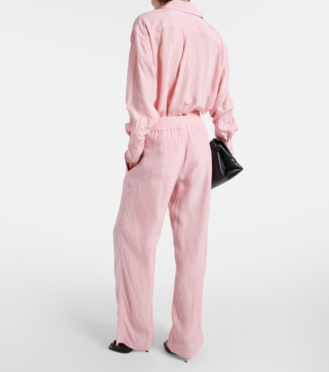 Weite High-Rise-Hose | Victoria Beckham