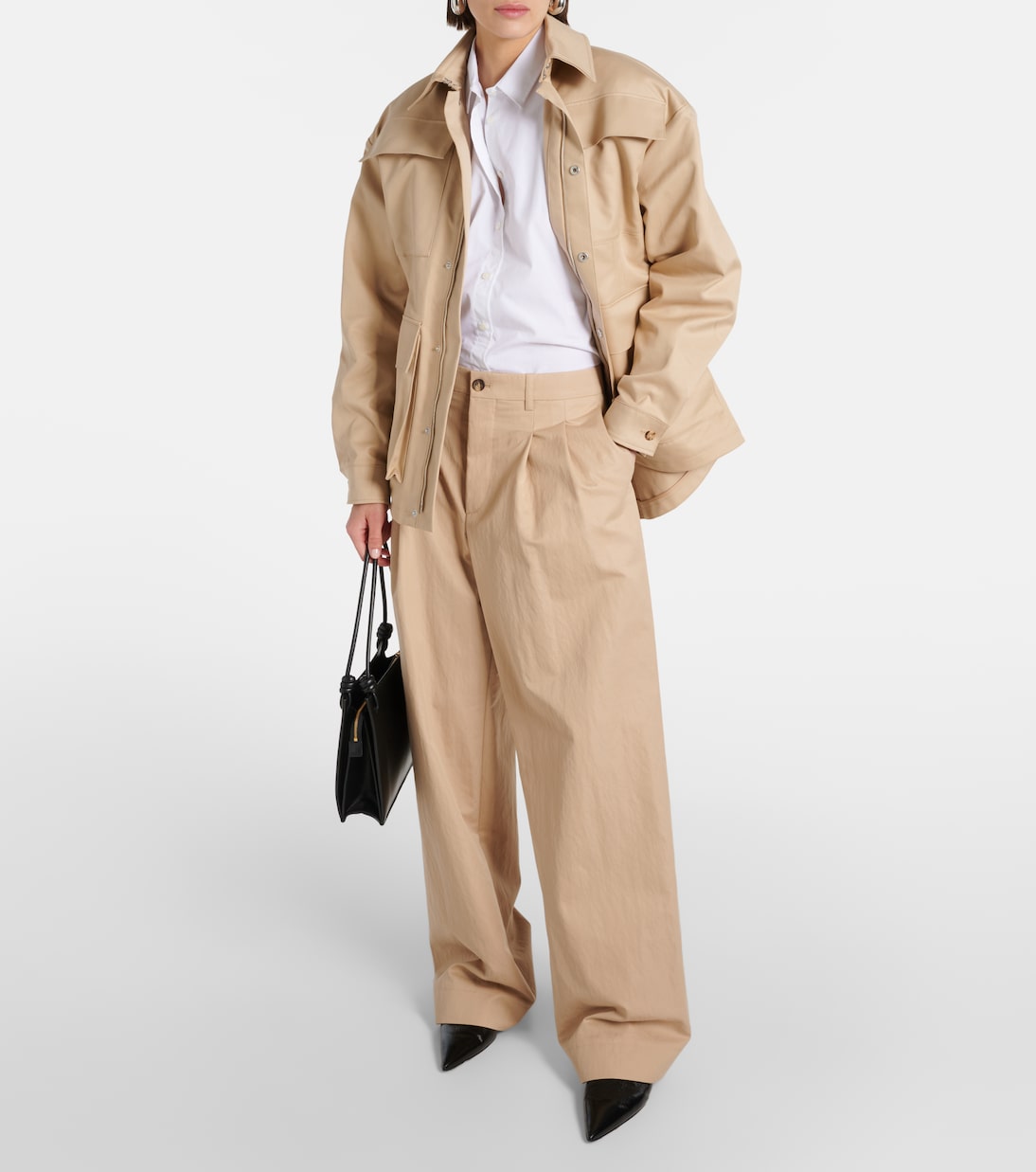 Pantalon ample Drill Chino en coton mélangé | Wardrobe.NYC