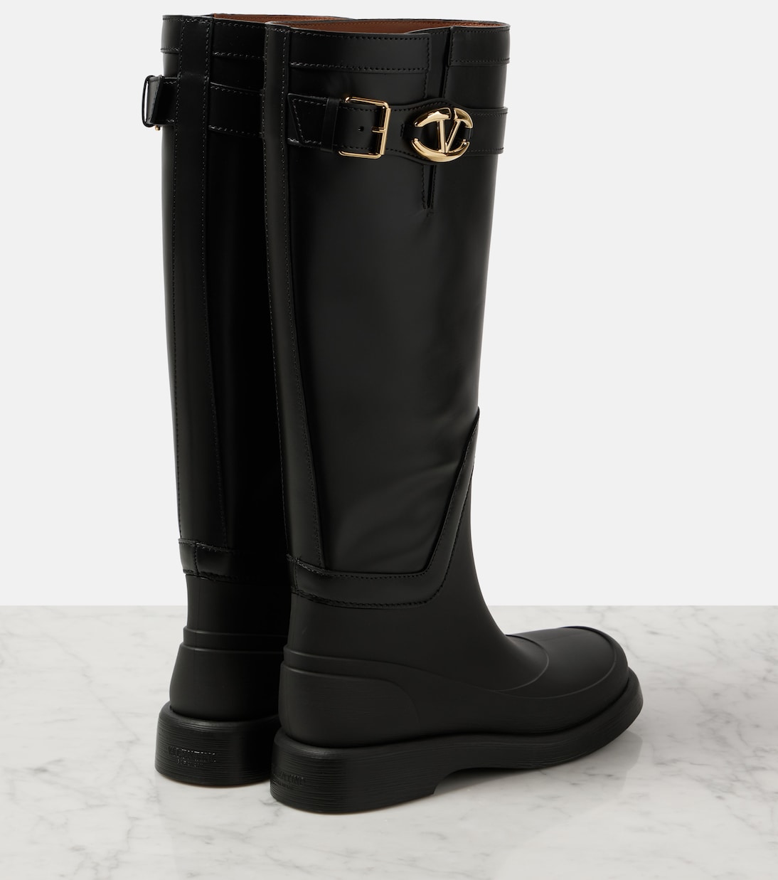 Stiefel VLogo Bold aus Leder | Valentino Garavani