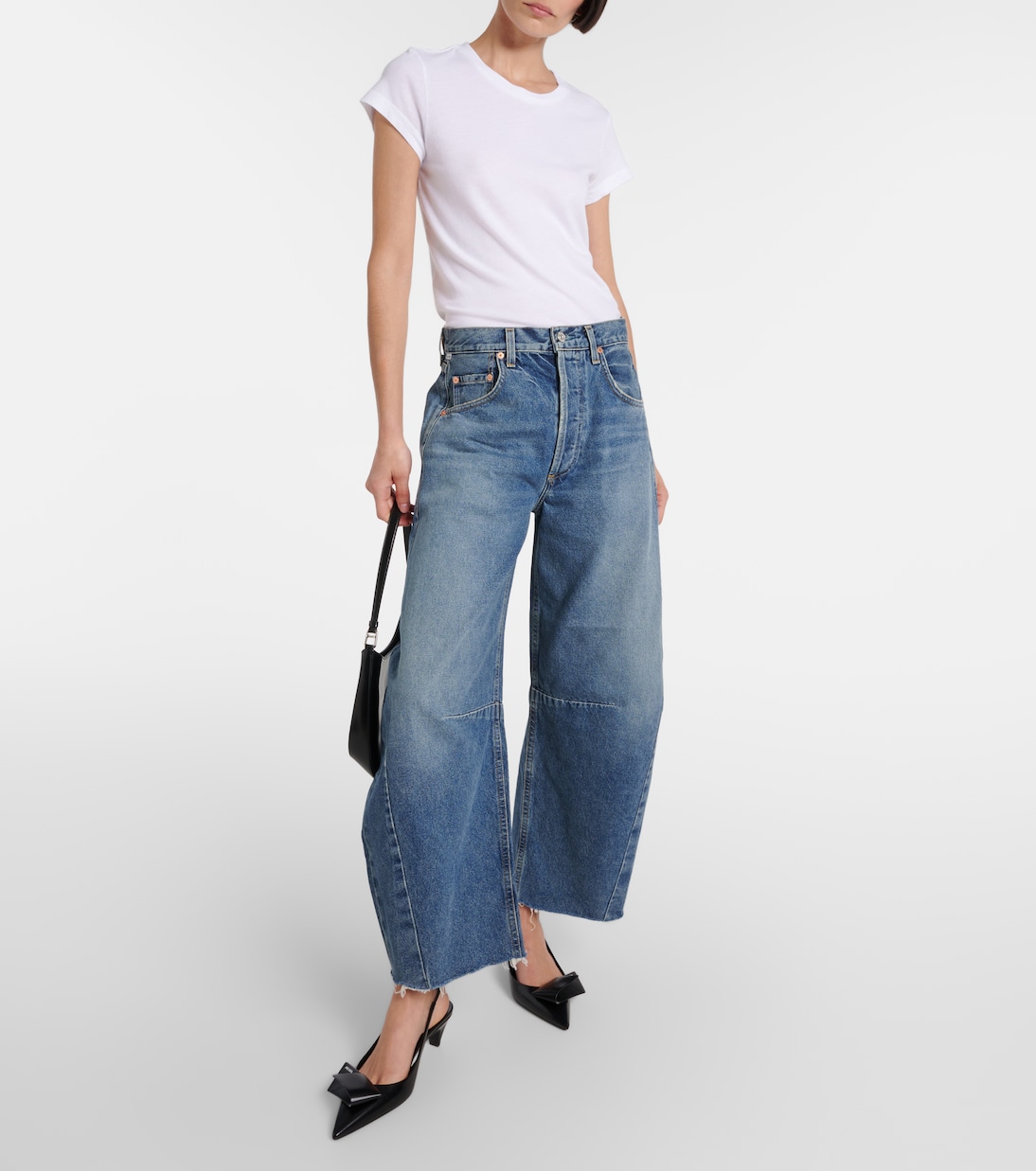 Jean ample Horseshoe à taille mi-haute | Citizens of Humanity