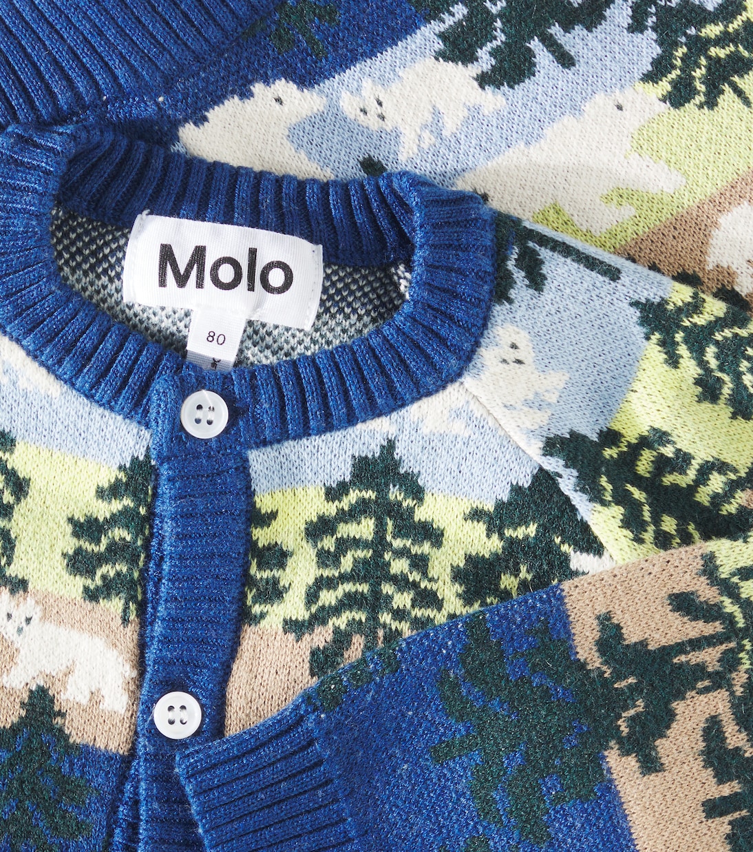 Bebé - set de cárdigan Brody y pantalones Sol | Molo