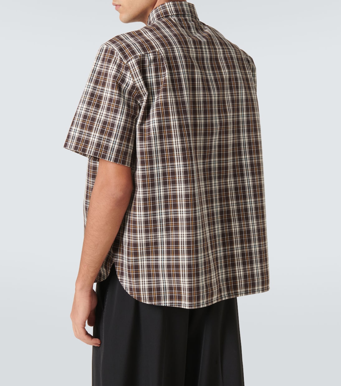 Camicia in cotone a quadri | Bottega Veneta
