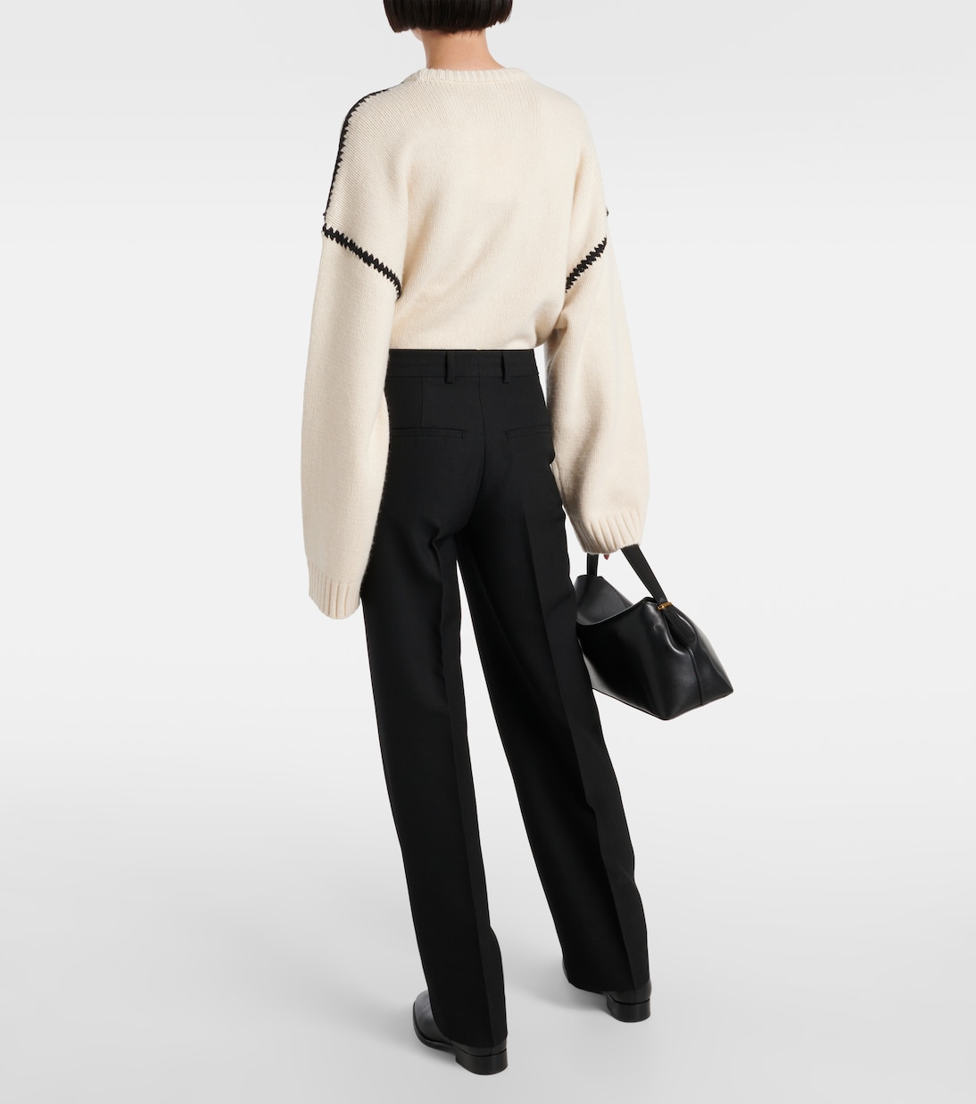Gerade High-Rise-Hose | Toteme