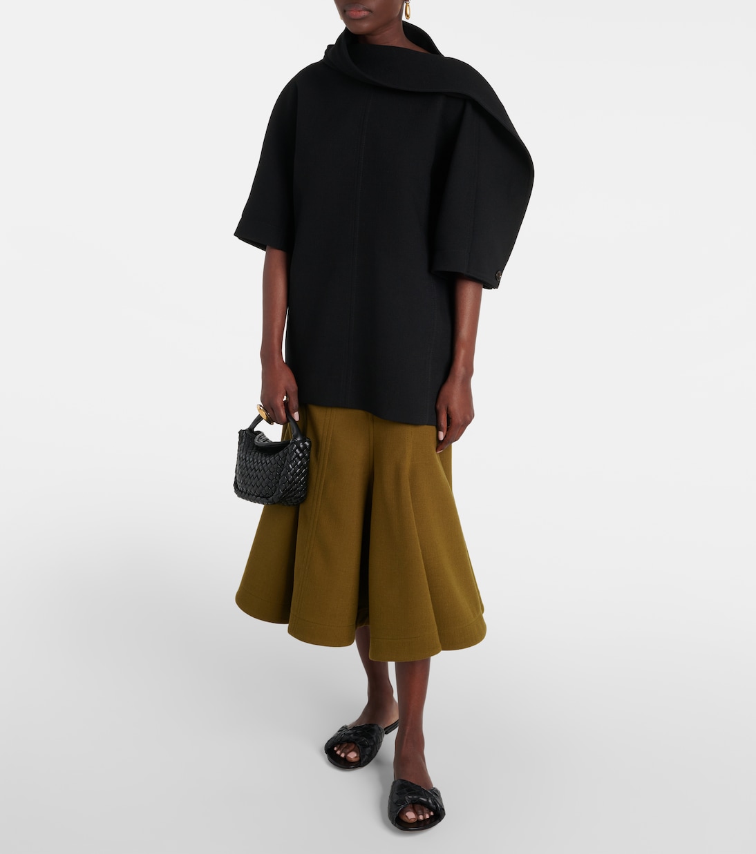 Blink Intrecciato leather slides | Bottega Veneta