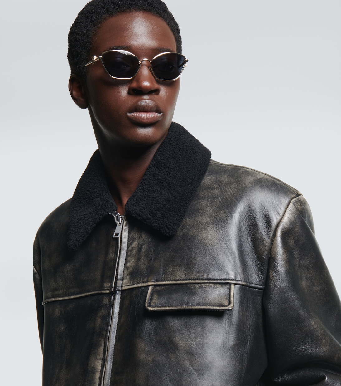 Gafas de sol cat-eye con anagrama | Loewe