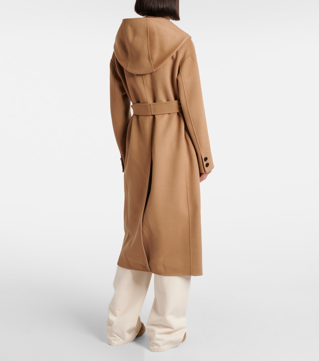 Abrigo Favola de lana virgen con cinturón | 'S Max Mara