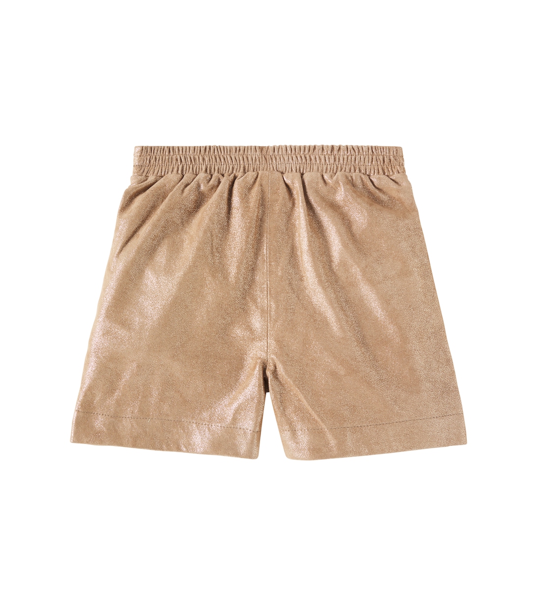 Ronie metallic leather shorts | Donsje