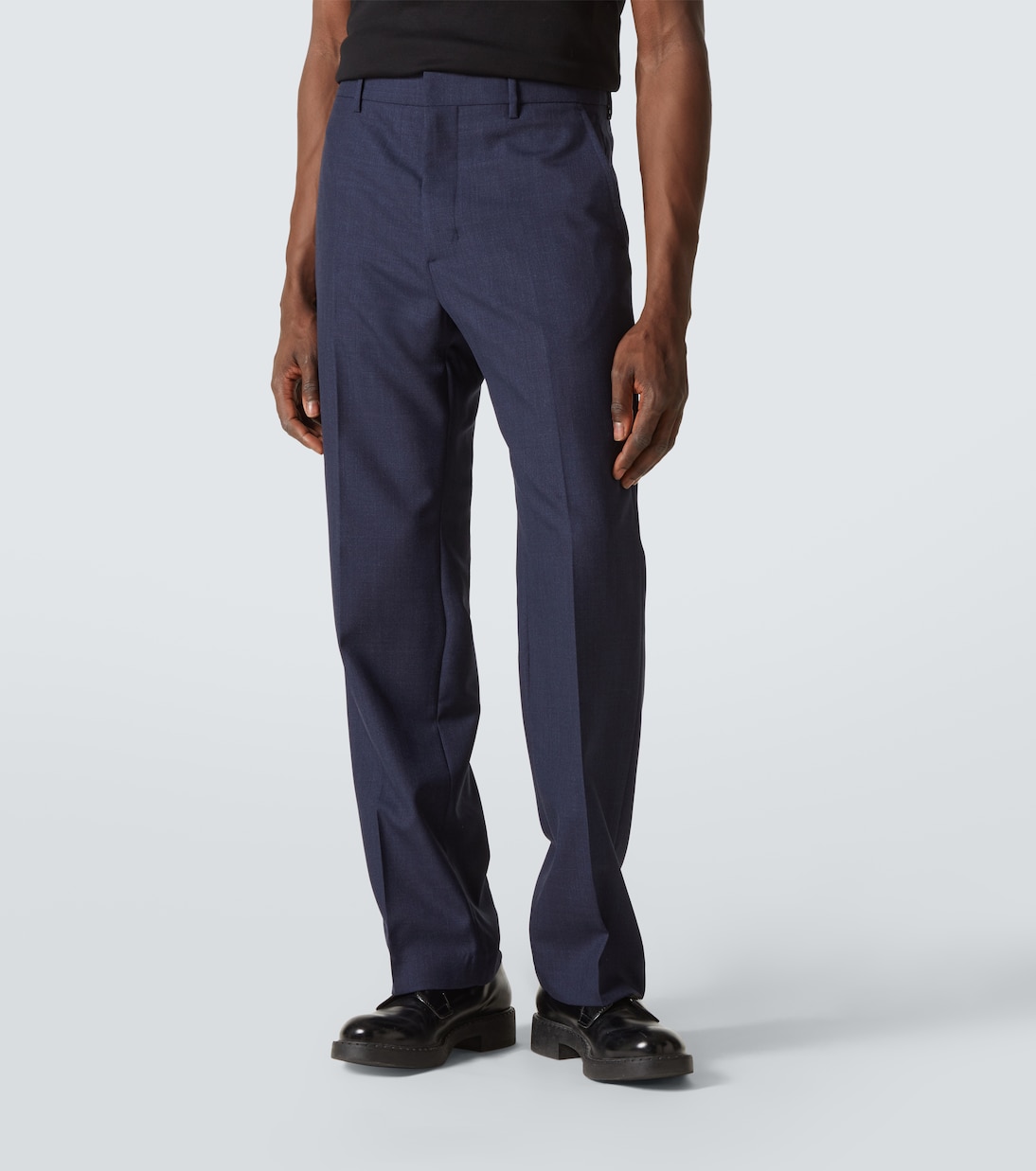Gerade Hose aus Schurwolle | Ami Paris