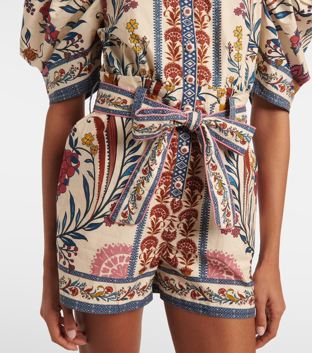 Combi-short Romantic Lightness en coton | Farm Rio