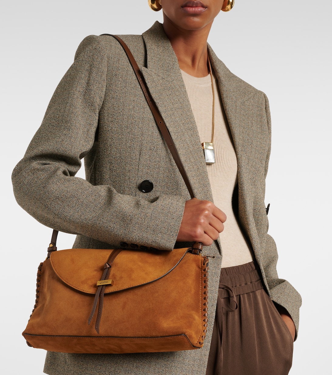 Borsa Silao in suede | Isabel Marant