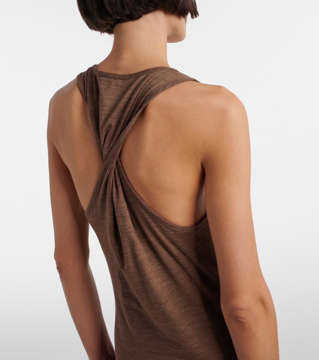 Anagram wool-blend maxi dress | Loewe