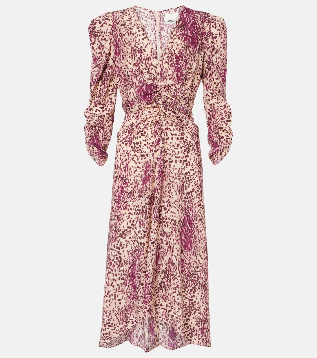 Abito midi Albini in misto seta | Isabel Marant
