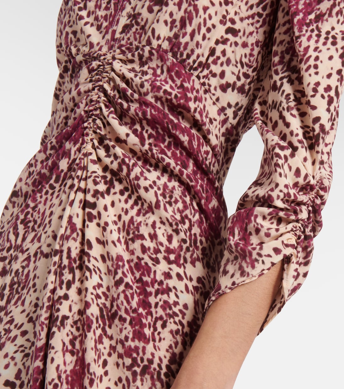 Abito midi Albini in misto seta | Isabel Marant