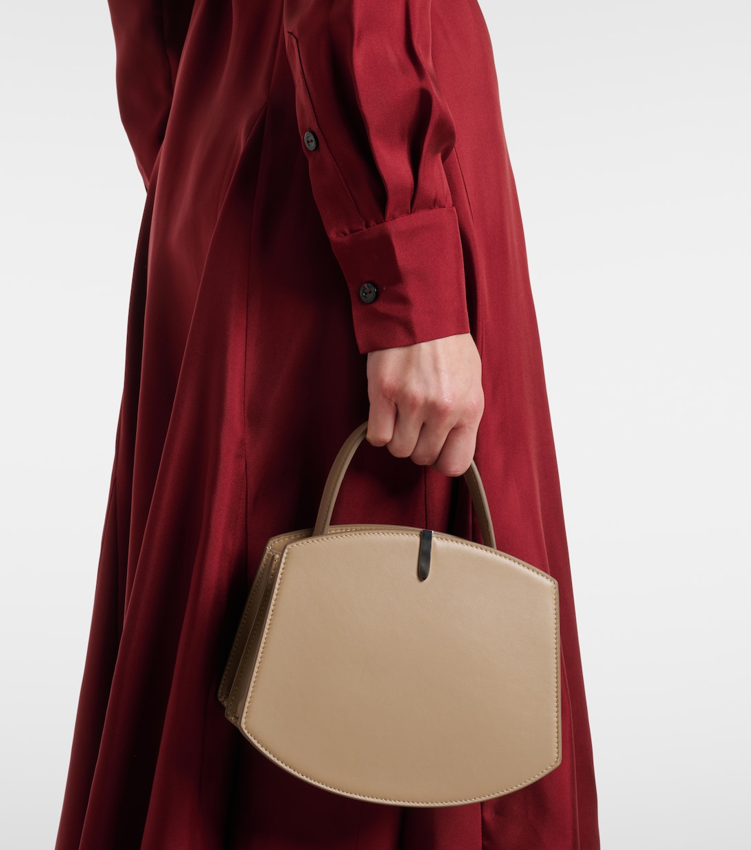 Abito chemisier Riko in twill di seta | Emilia Wickstead