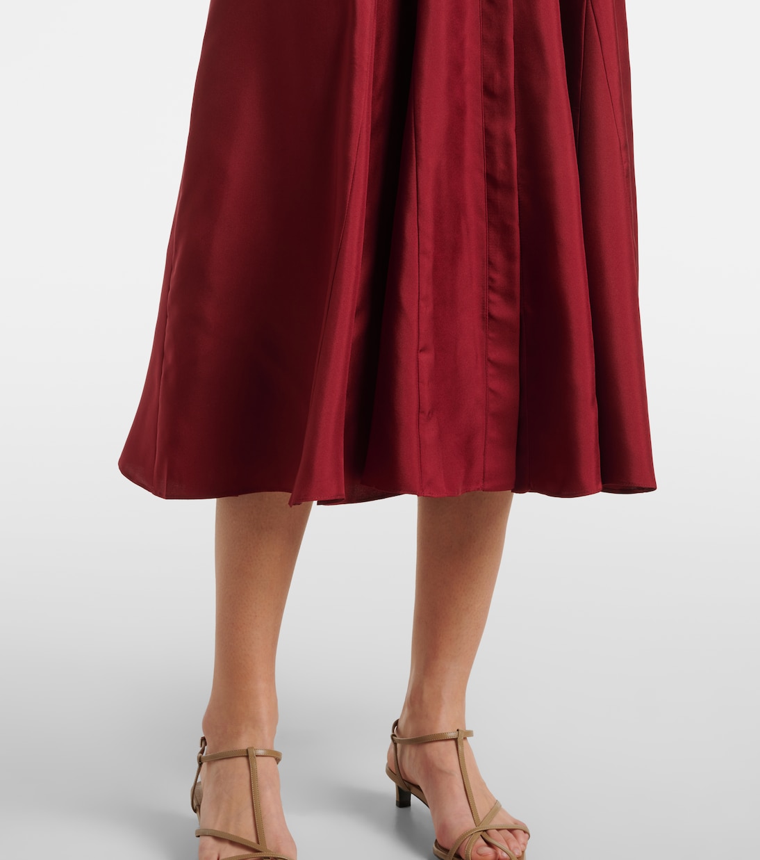 Abito chemisier Riko in twill di seta | Emilia Wickstead