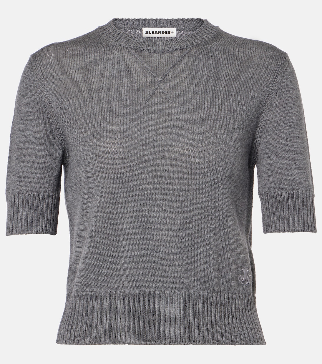 T-shirt en laine vierge | Jil Sander