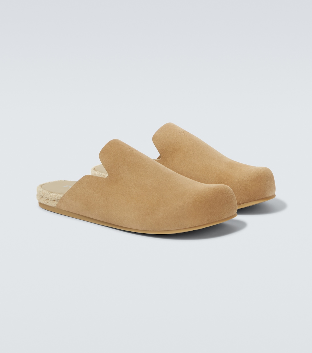 Suede slides | Prada