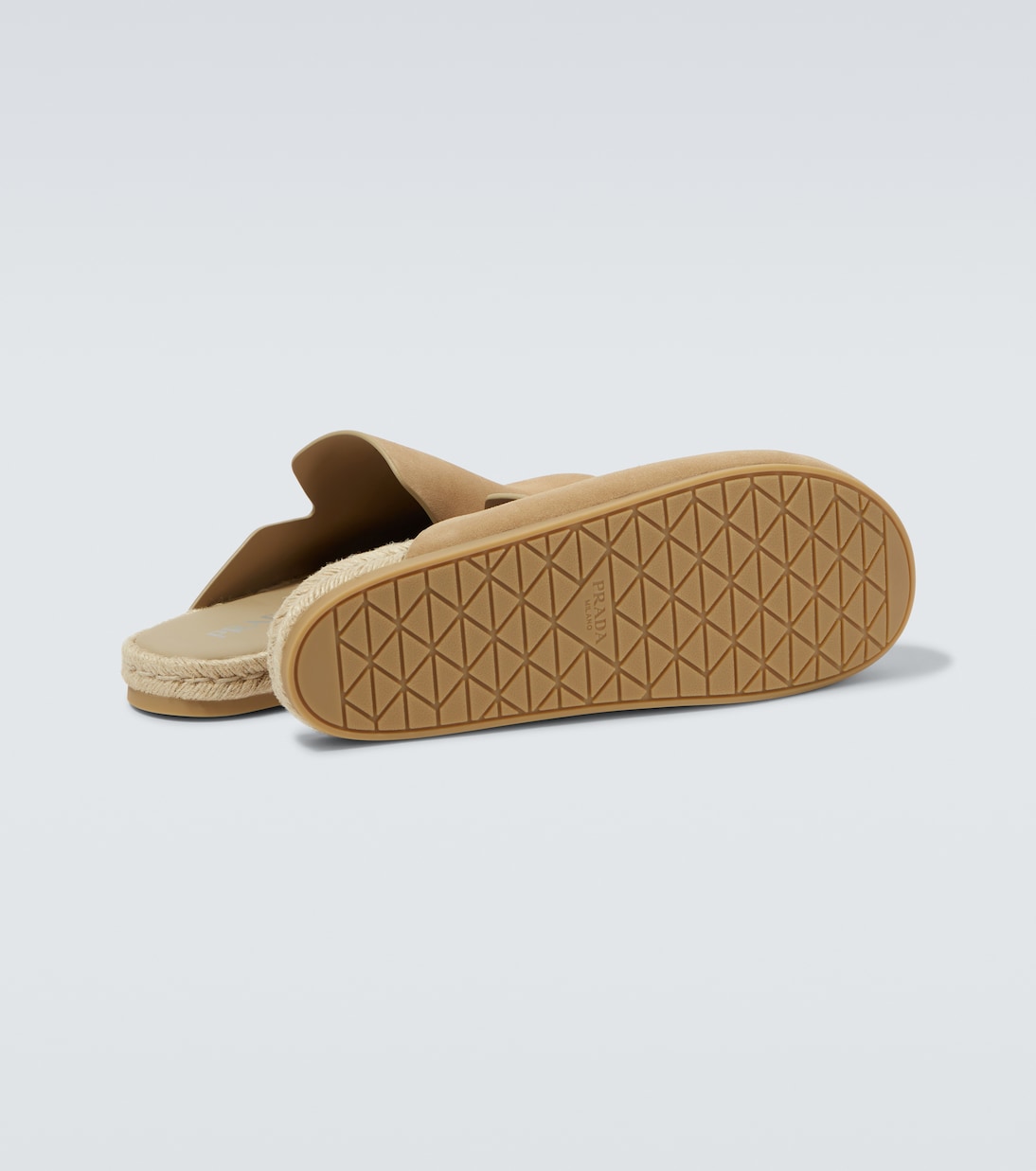 Suede slides | Prada
