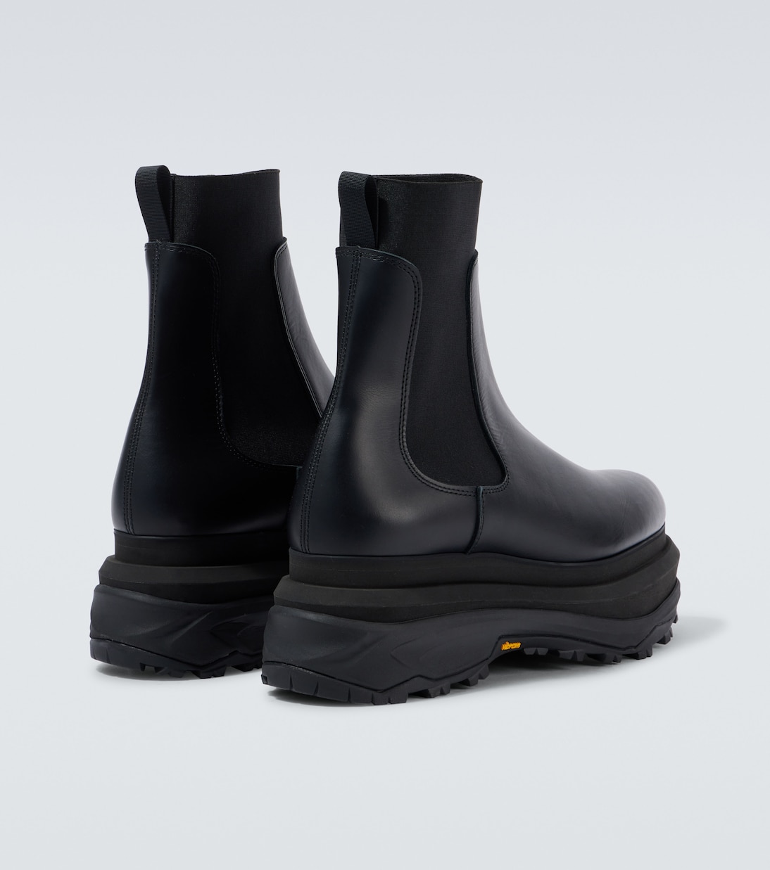 Bottines Chelsea en cuir | Sacai