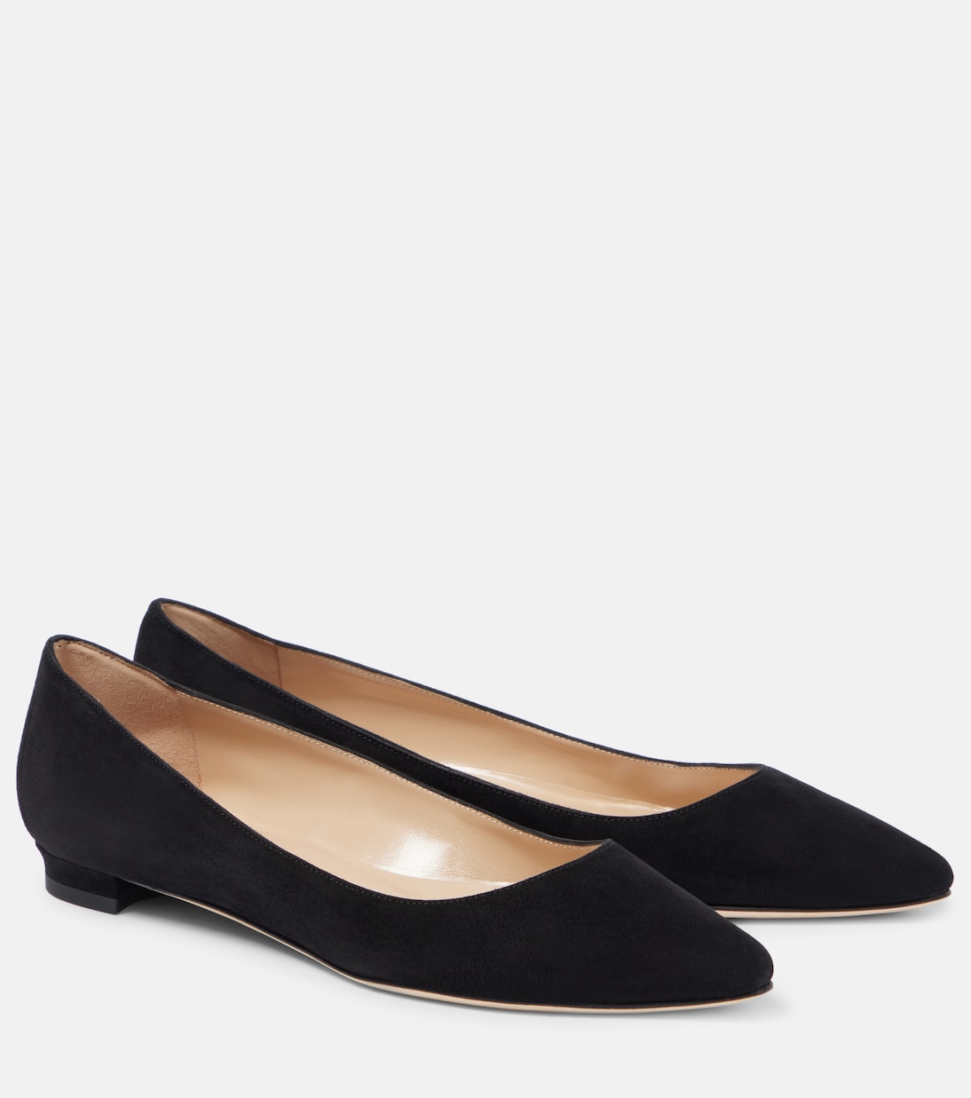 Ballerine BB in suede | Manolo Blahnik